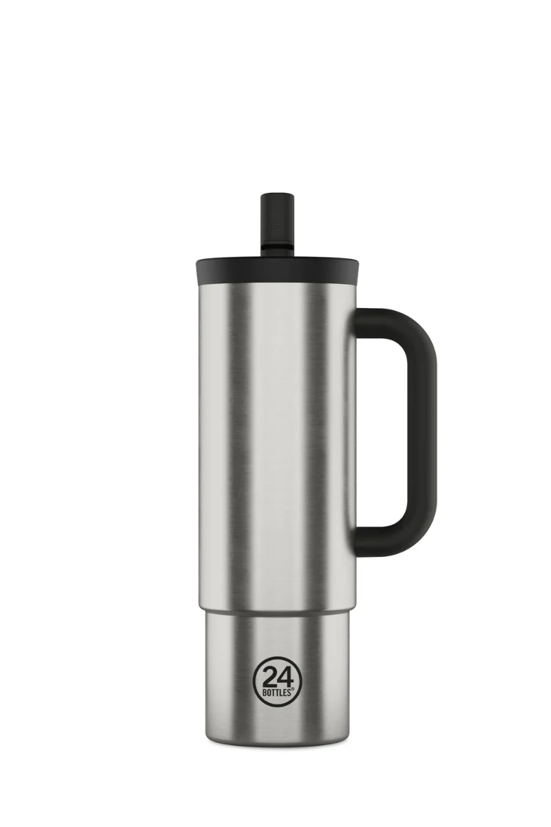 24Bottles Straw Cup 800ml - brushed steel