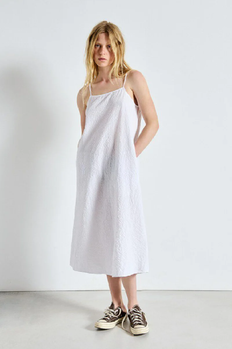 American Vintage Tuffaz Strap dress - coconut - Image 5