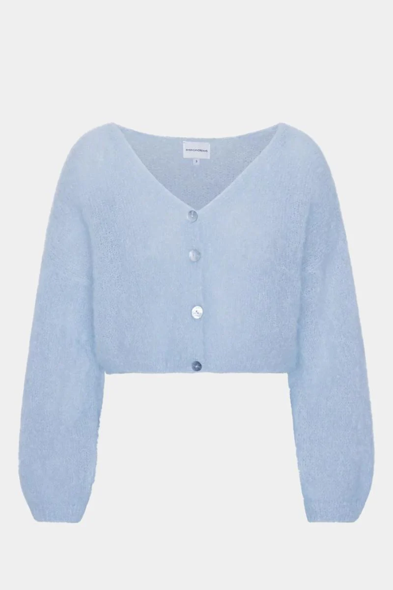 Americandreams Cornelia Cropped - light blue
