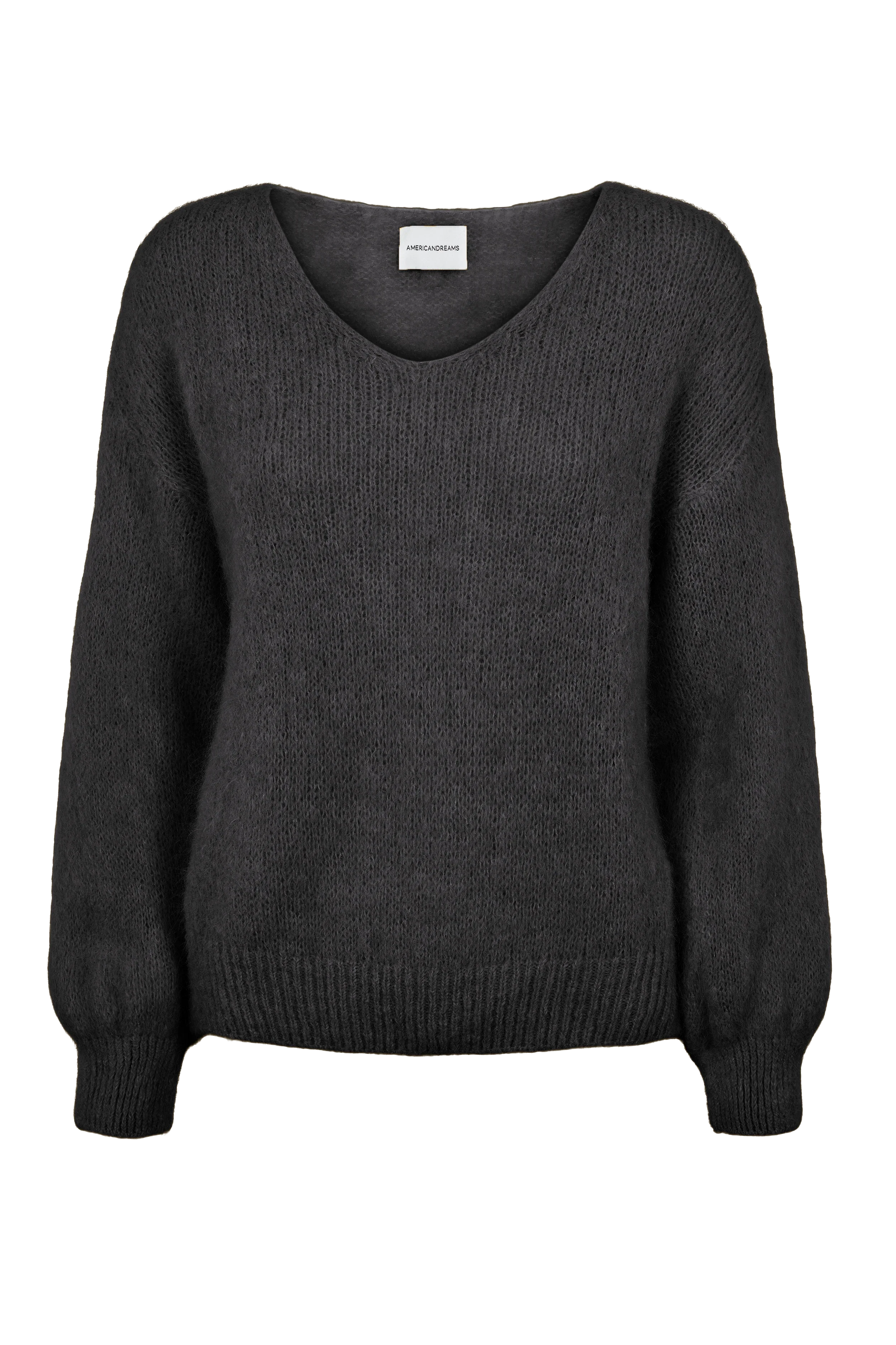 Americandreams Milana LS Alpaca Pullover - black