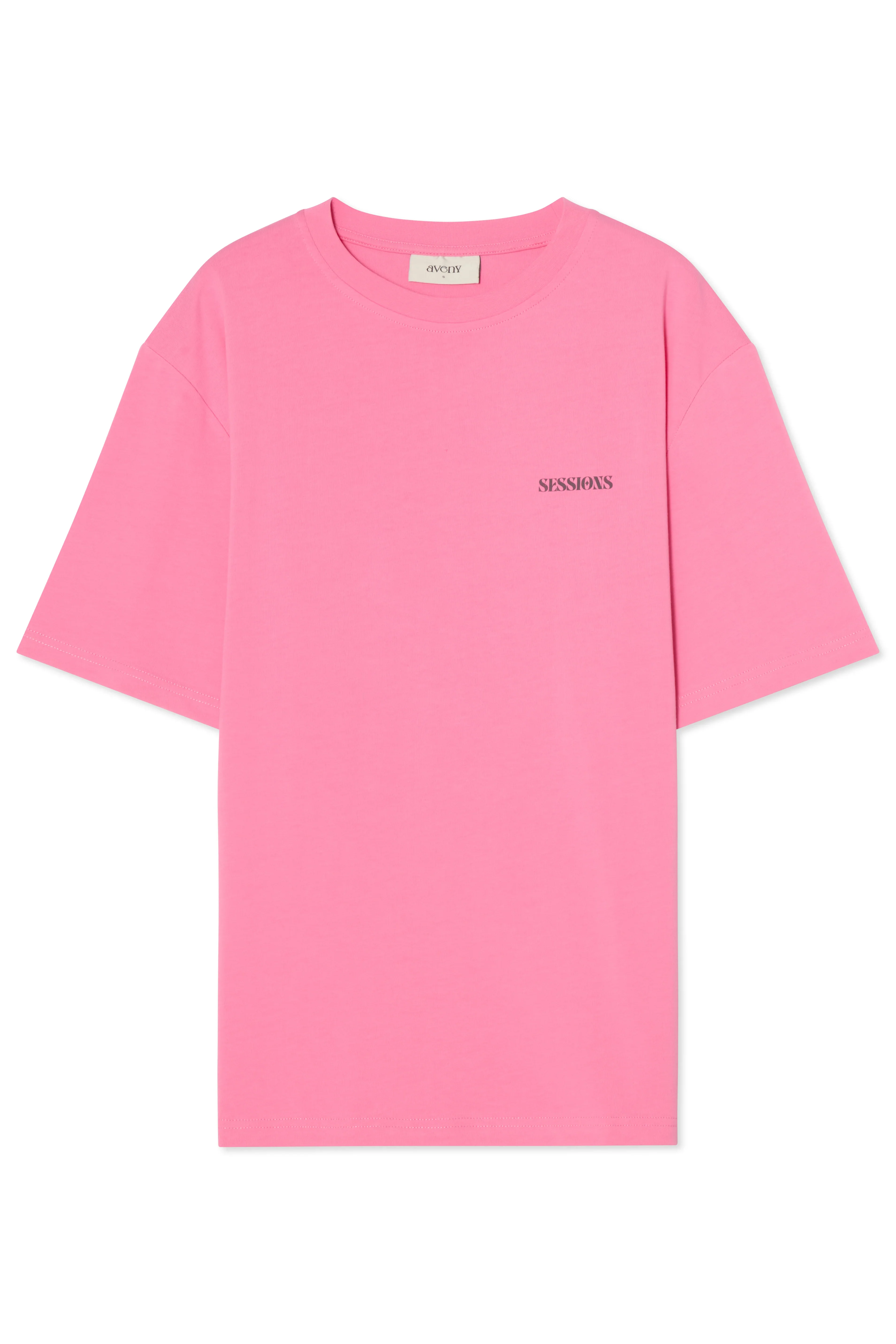 AVENY Berkeley tee Sessions Front and back - Sachet pink - Image 3