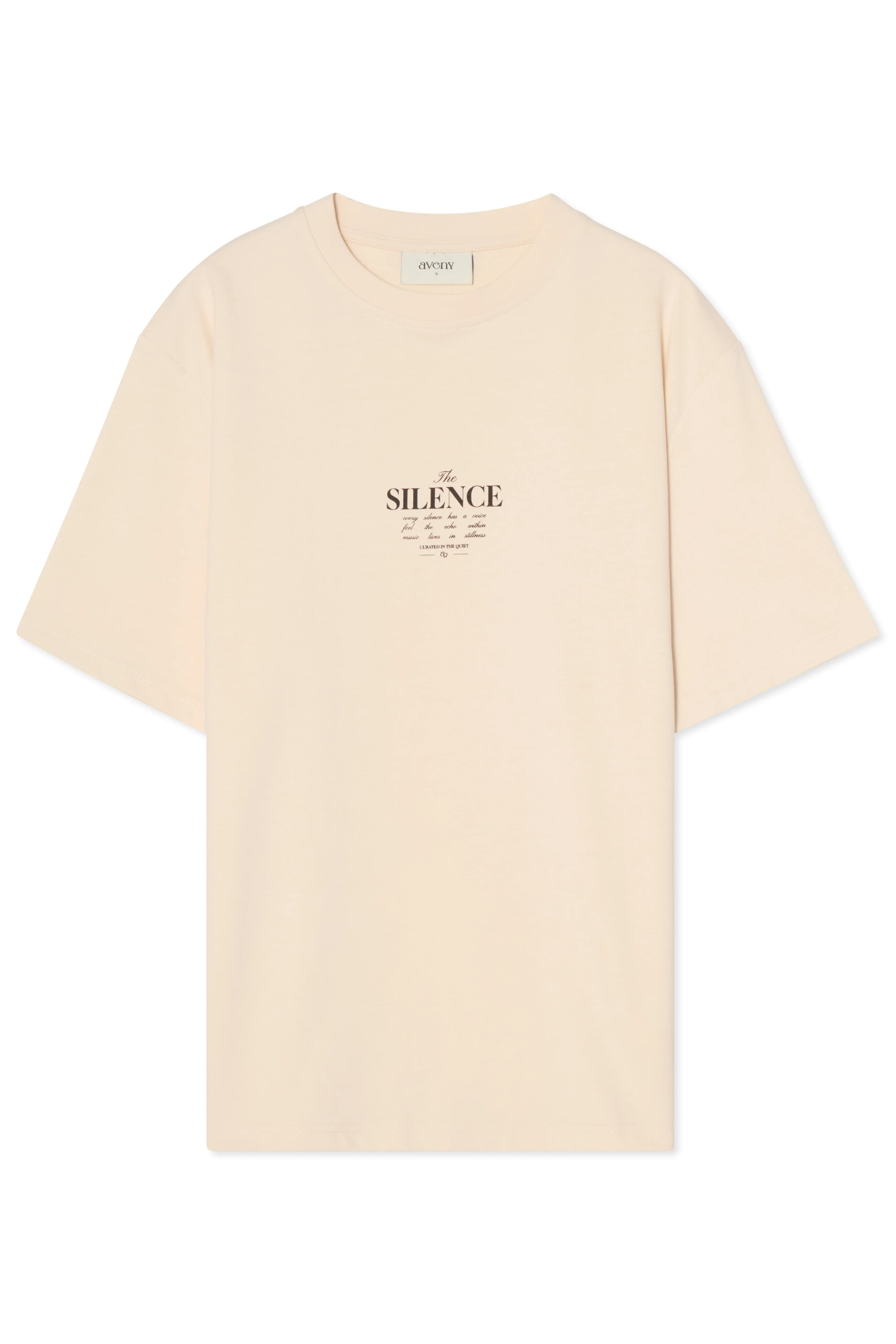 AVENY Berkeley tee The Silence - creme - Image 3