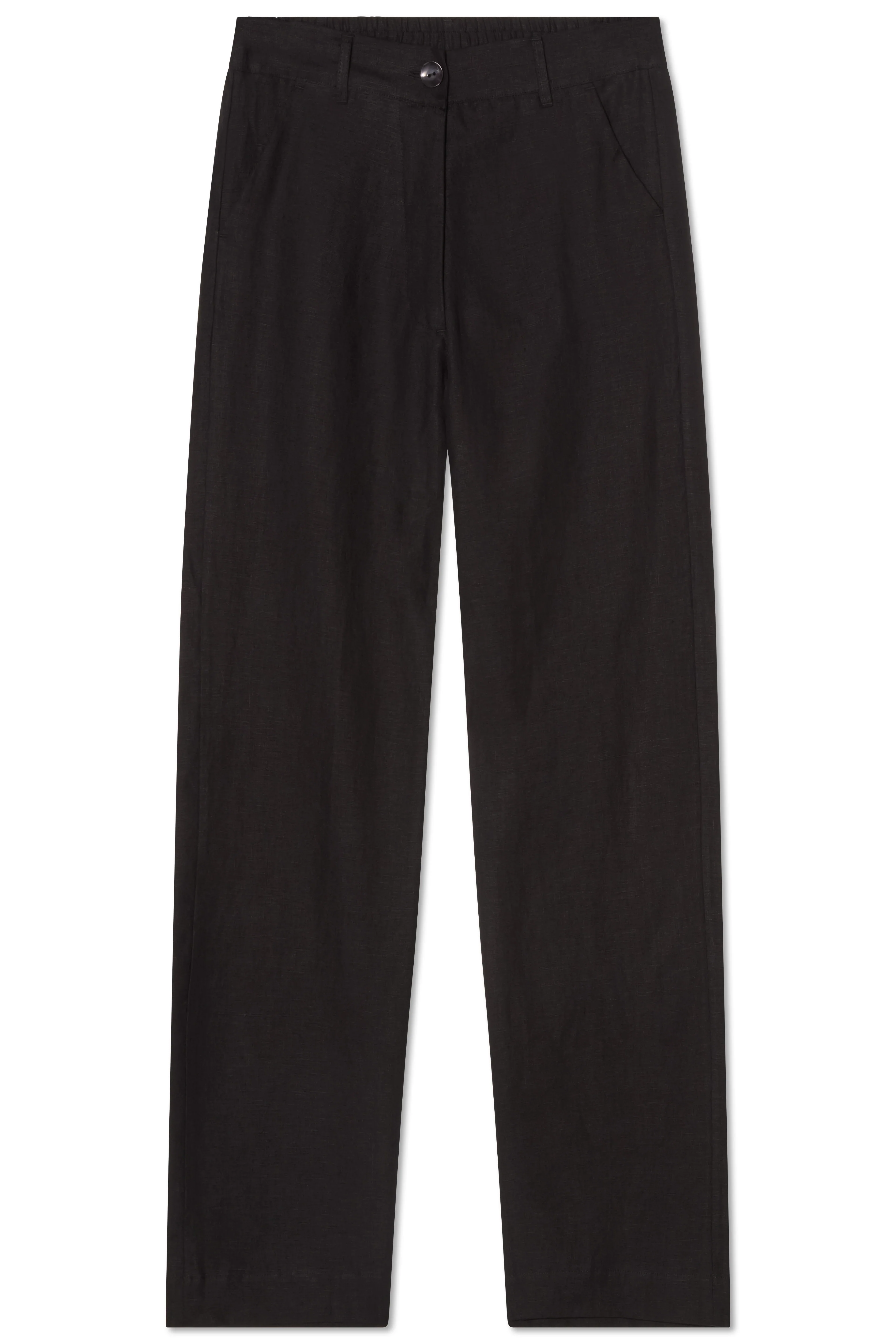 AVENY Beverly pant linen - black - Image 3