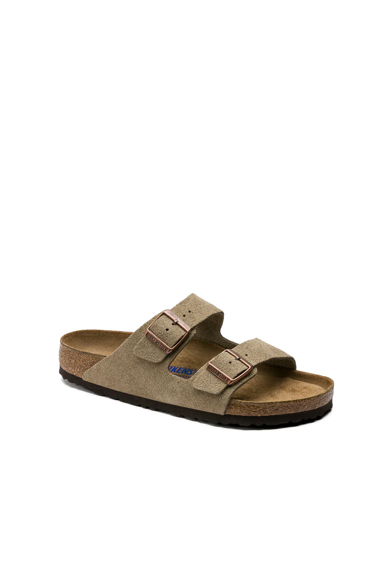 Birkenstock Arizona Soft Footbed Suede Narrow fit - Taupe - Image 4