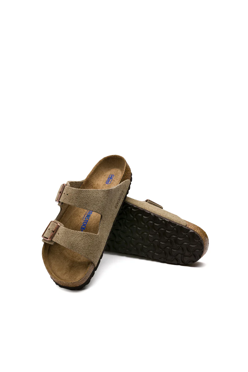 Birkenstock Arizona Soft Footbed Suede Narrow fit - Taupe - Image 5