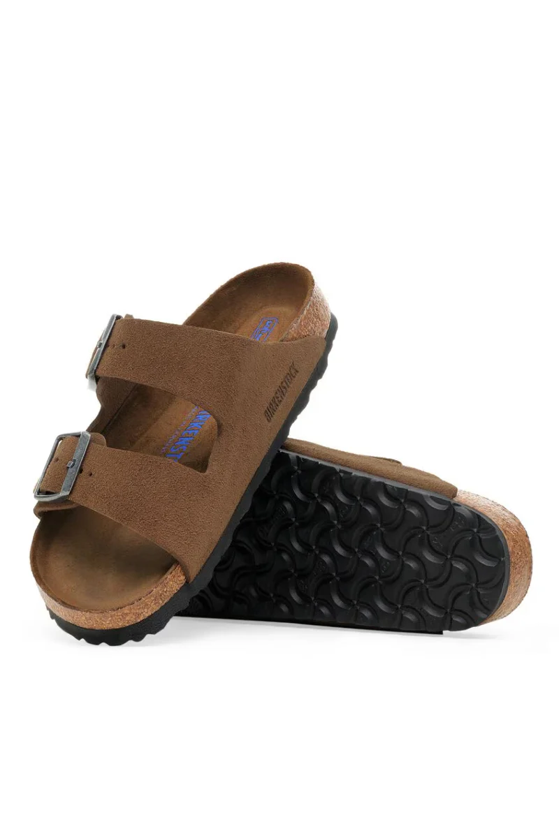 Birkenstock Arizona Soft Footbed Suede Regular fit - dark tea tonal - Image 3