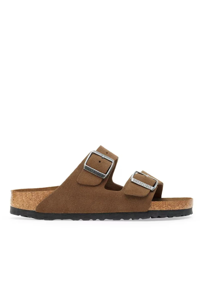 Birkenstock Arizona Soft Footbed Suede Regular fit - dark tea tonal - Image 4
