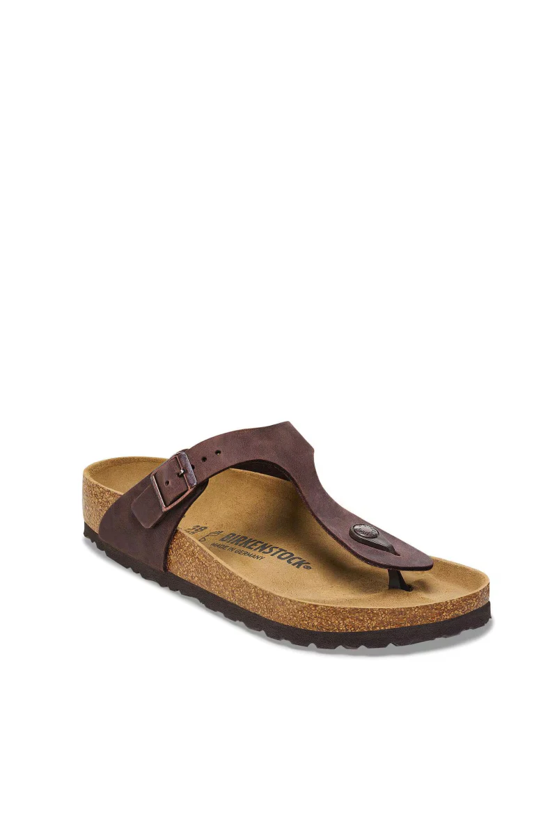 Birkenstock Gizeh Oiled Leather Regular Fit - habana - Image 2
