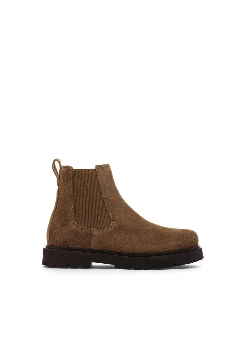 Birkenstock Highwood Slip On Mid Suede Leather - dark tea - Image 2