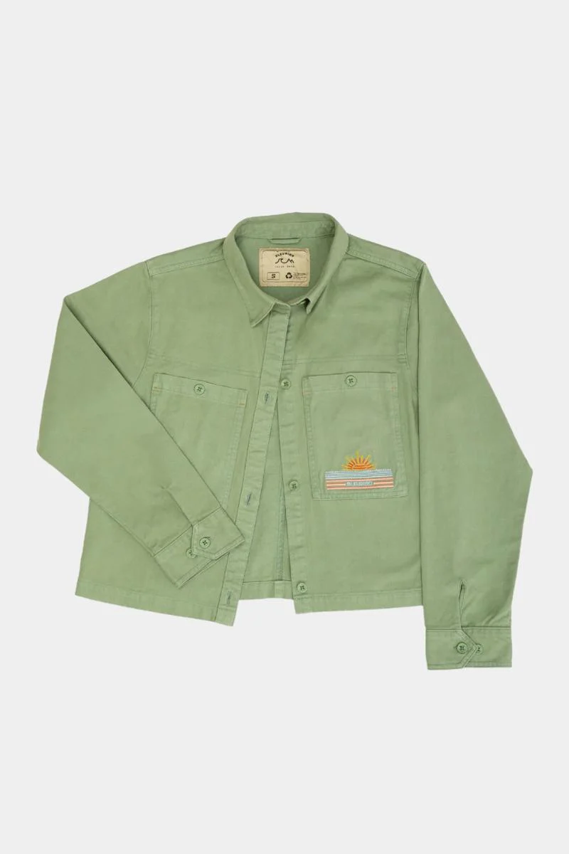 Bleubird Fern Jacket - sage - Image 3