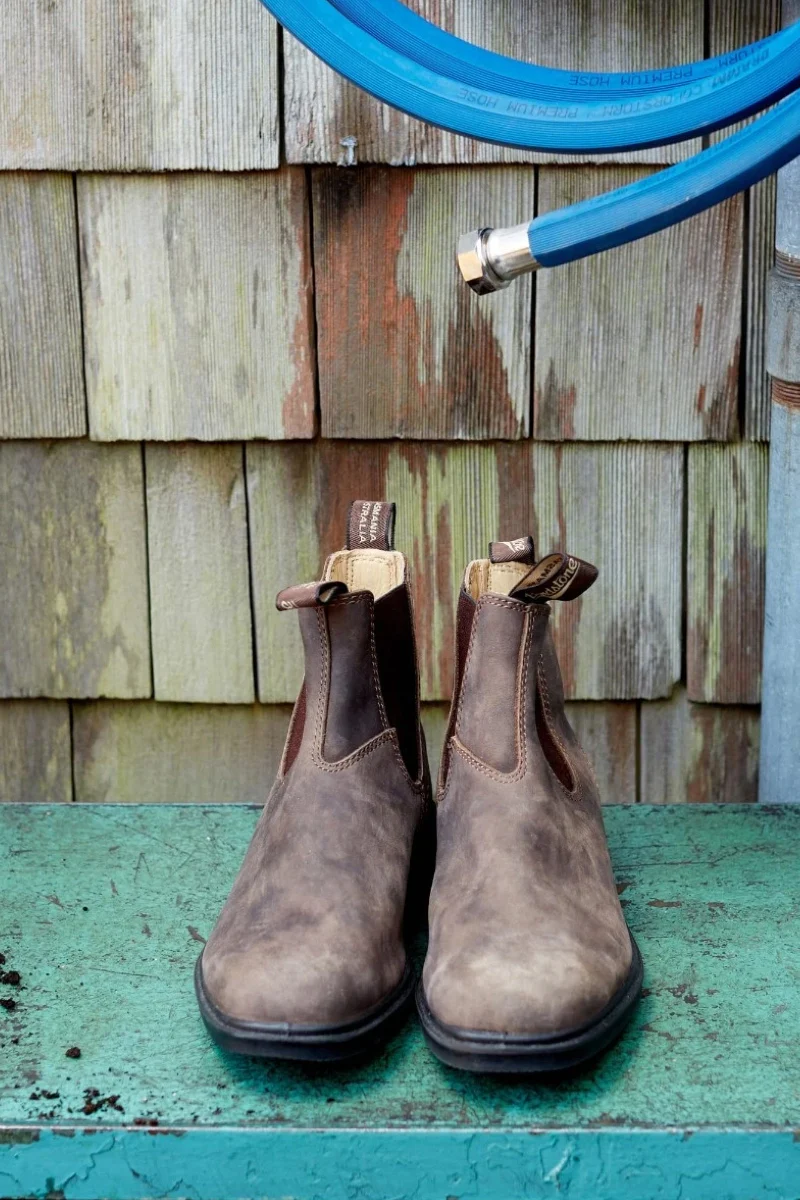 Blundstone 1306 Mens Chelsea Boots - Rustic Brown - Image 7