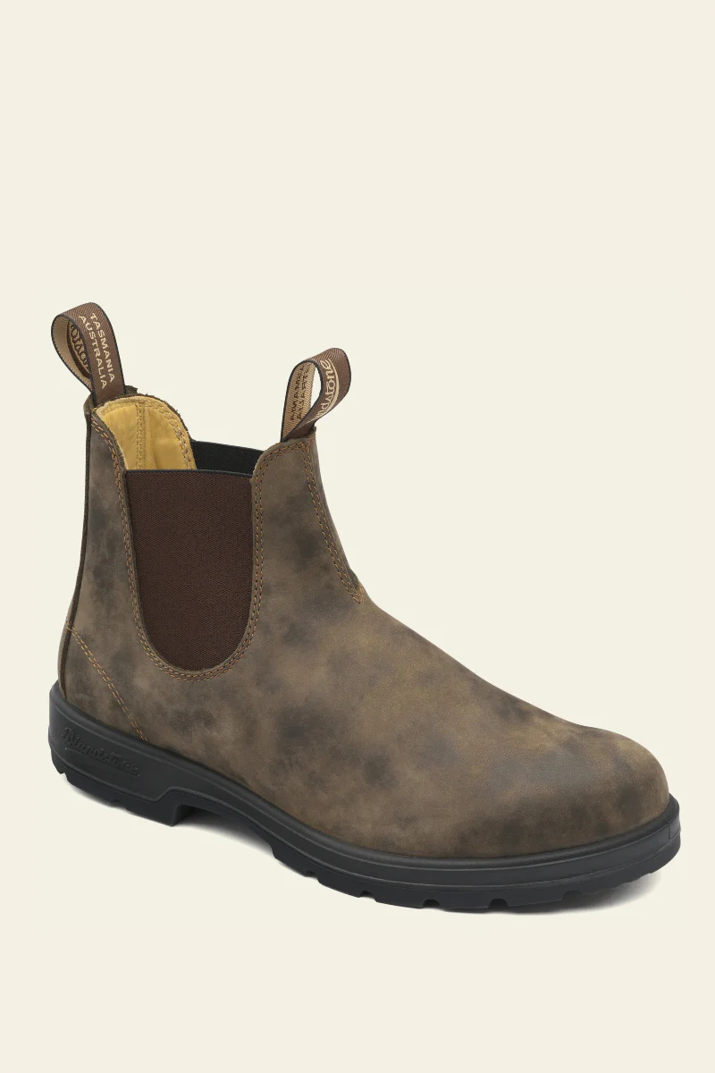 Blundstone 585 Mens Chelsea Boots - Rustic Brown - Image 3