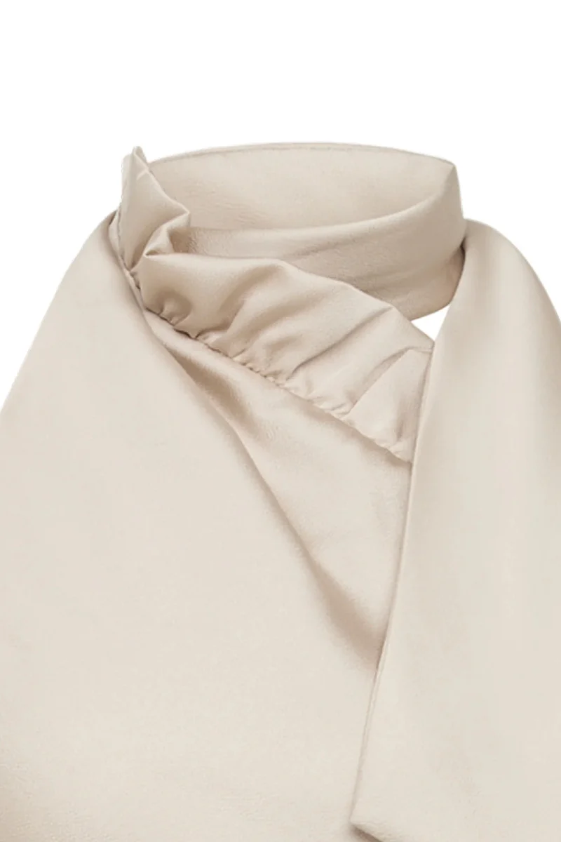 Bruuns Bazaar Acacia Nellie dress - Silver cloud - Image 5
