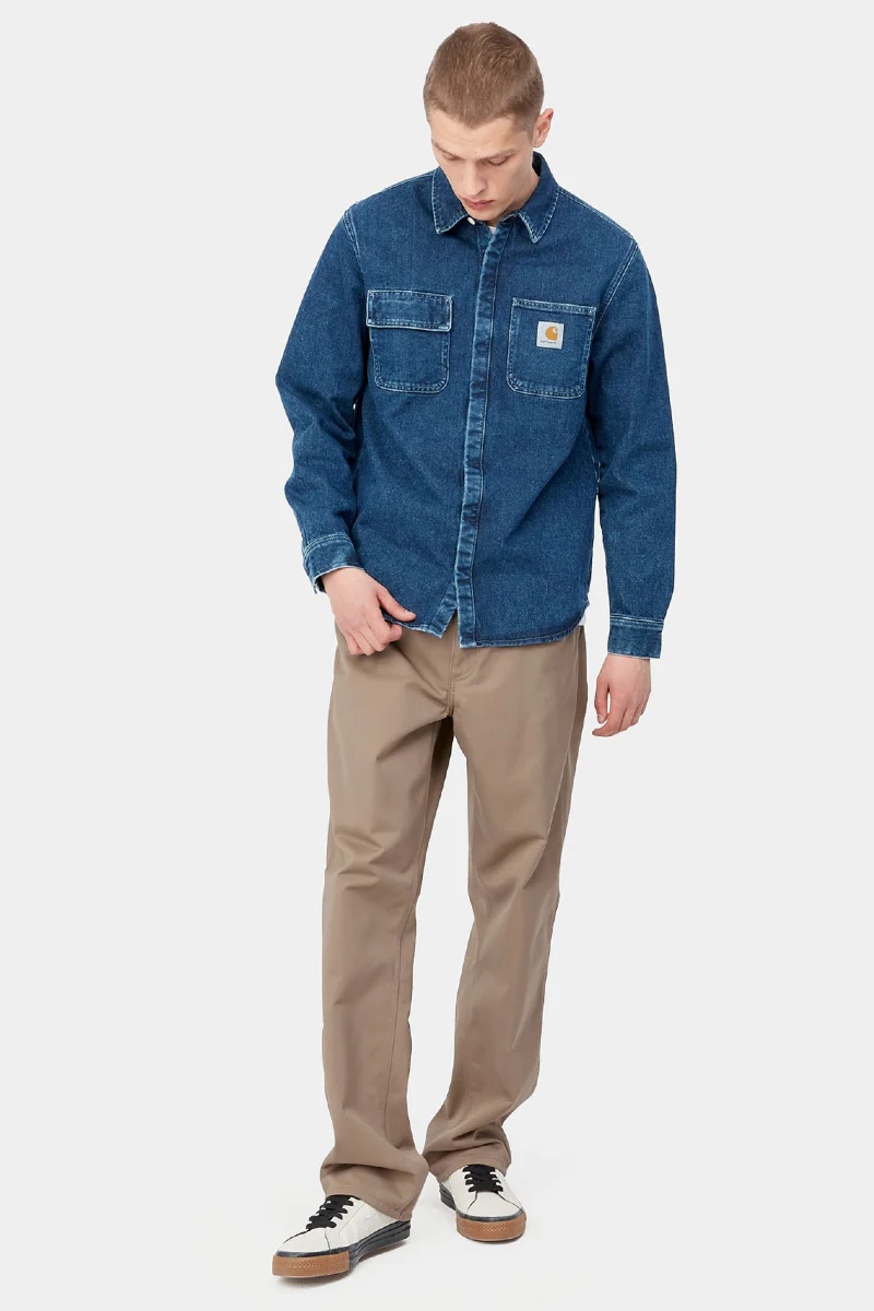 Carhartt WIP Simple Pant Denison twill - leather rinsed - Image 5