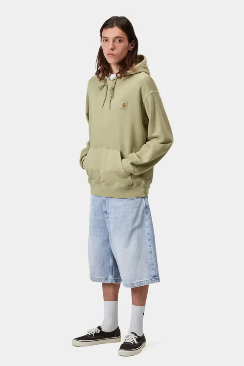 Carhartt WIP Brandon Smith Denim short - Blue / Heavy worn bleached - Image 2