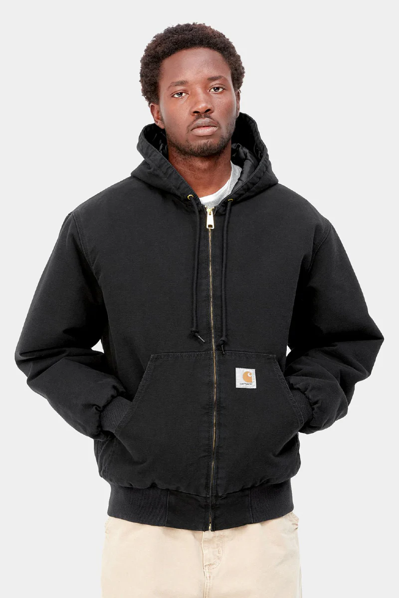 Carhartt WIP OG Active Jacket Deadborn Canvas - black - Image 2