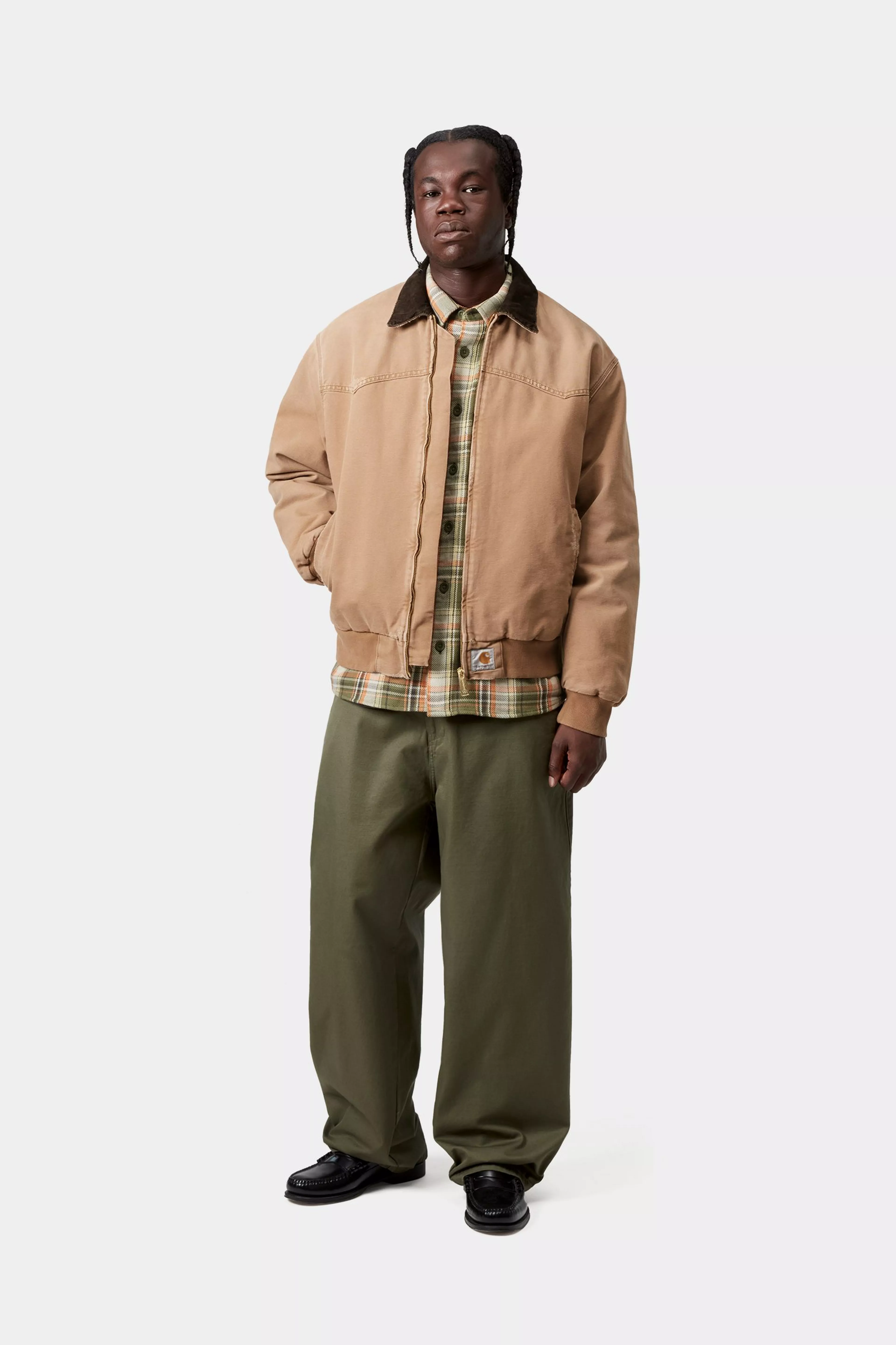 Carhartt WIP OG Santa Fe Jacket 'Dearborn' Canvas - hamilton brown - Image 2