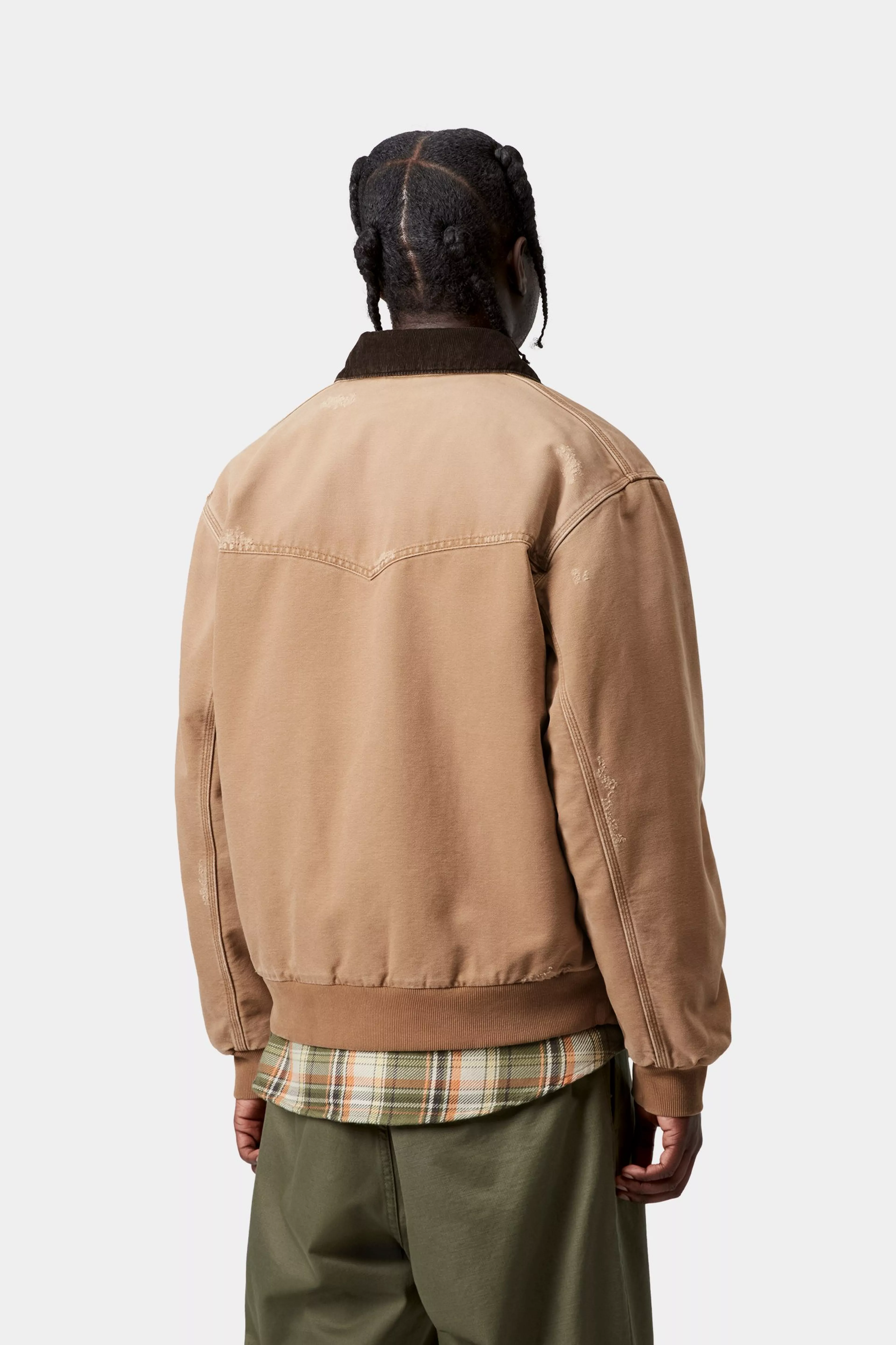 Carhartt WIP OG Santa Fe Jacket 'Dearborn' Canvas - hamilton brown - Image 4