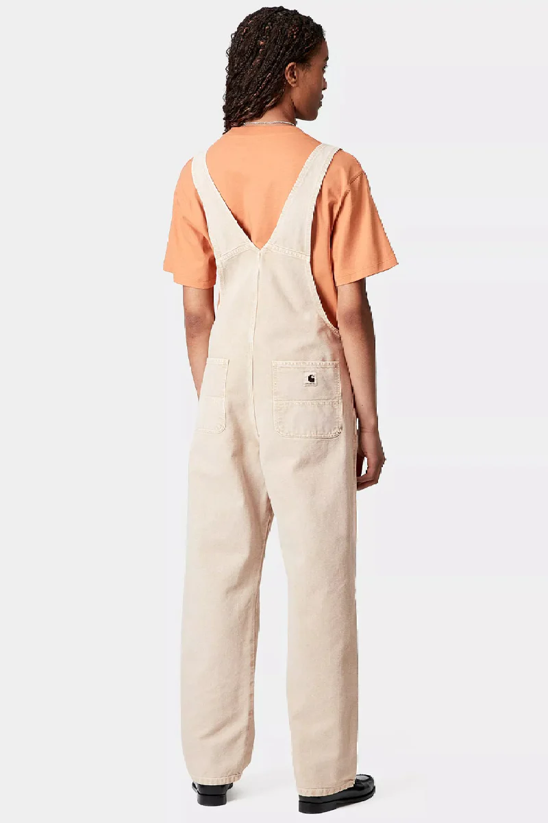 Carhartt WIP W´ Bib Overall Straight - brown chalk wash - Image 2