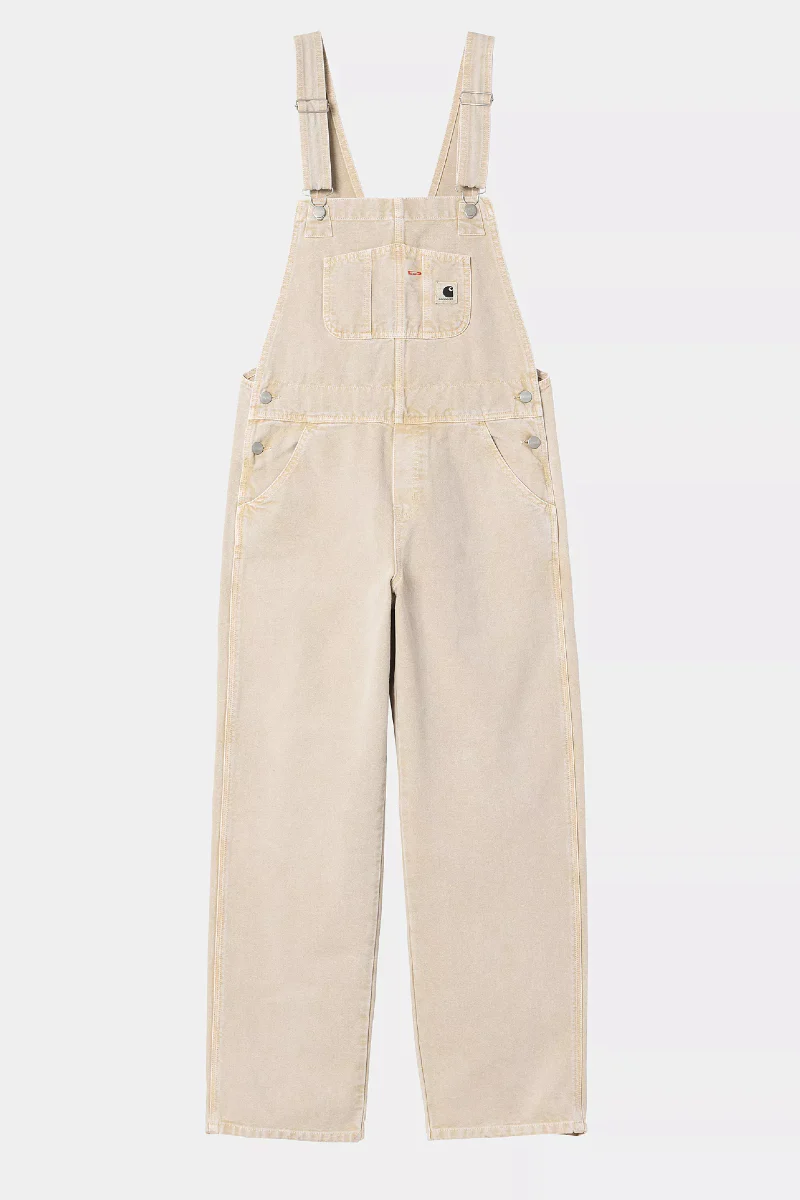 Carhartt WIP W´ Bib Overall Straight - brown chalk wash - Image 3