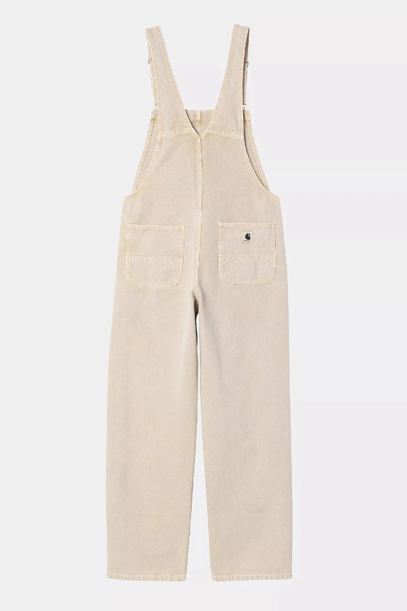 Carhartt WIP W´ Bib Overall Straight - brown chalk wash - Image 4