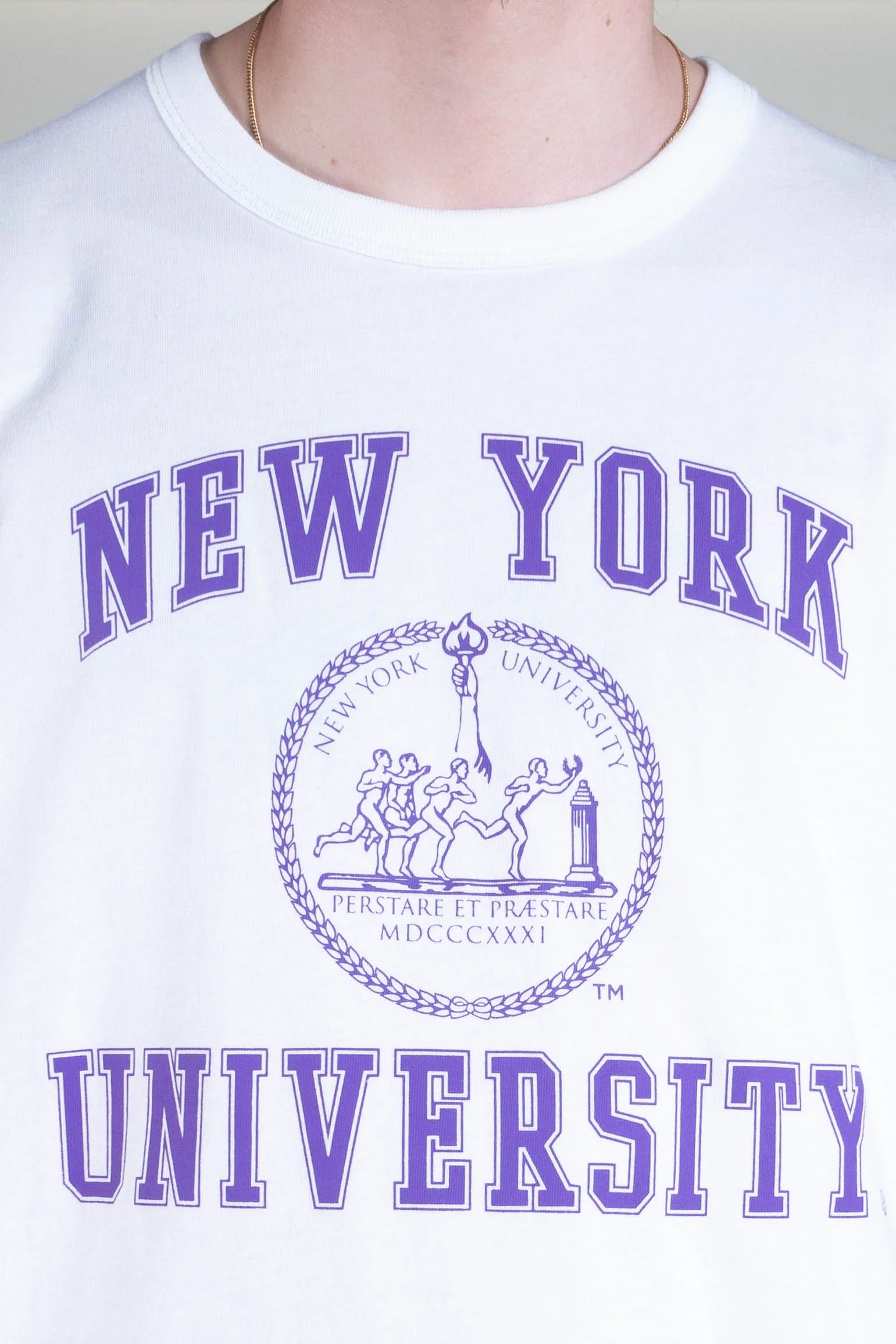 Champion Crewneck t-shirt New York - white - Image 4