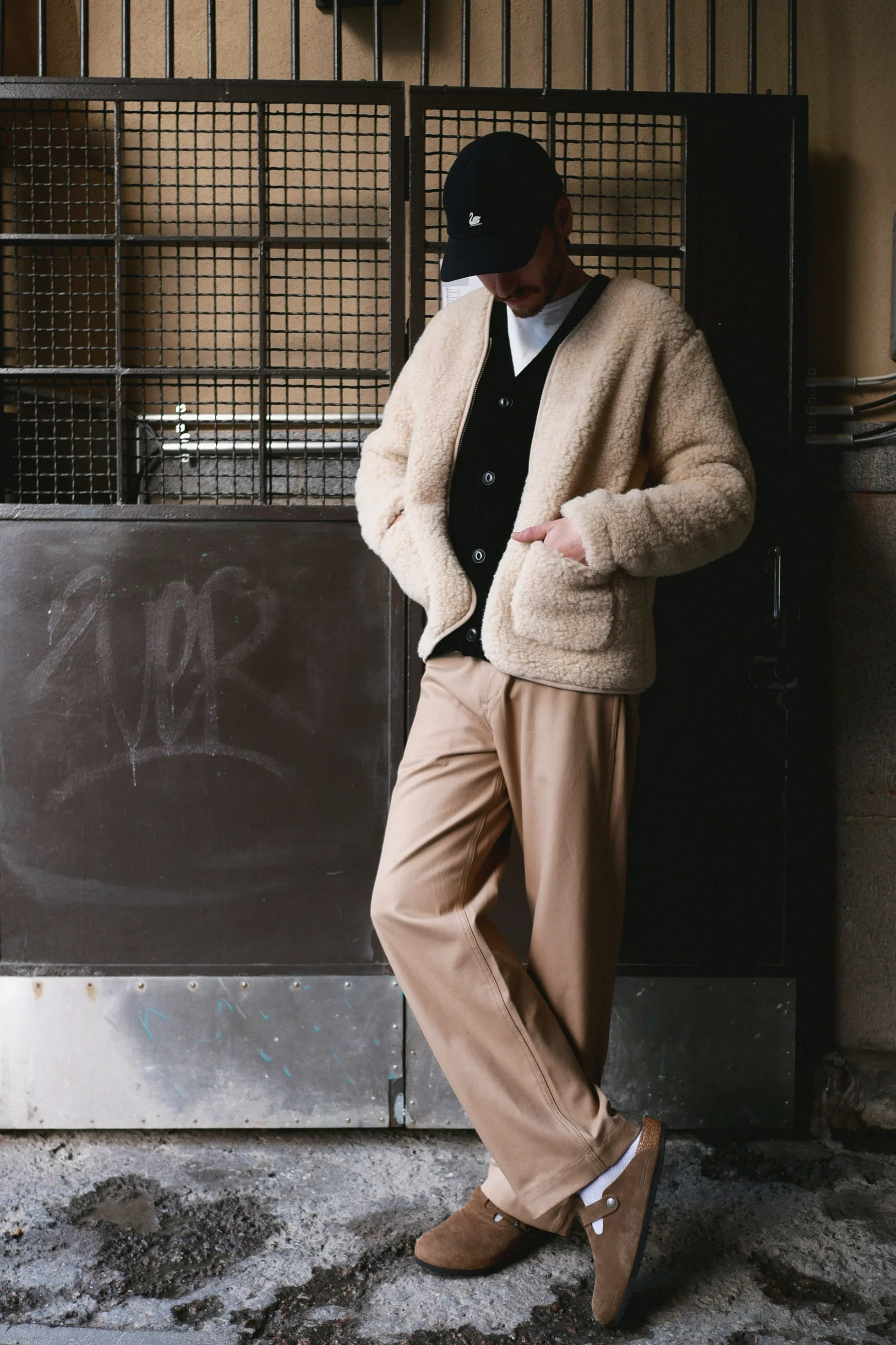Coldbreaker Cardigan Zip - beige - Image 2