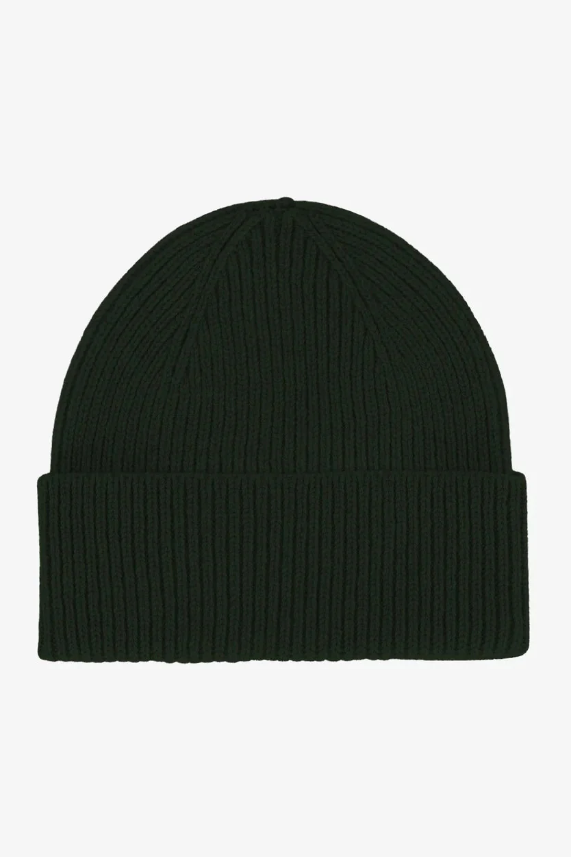 Colorful Standard Merino Wool Beanie - hunter green - Image 2