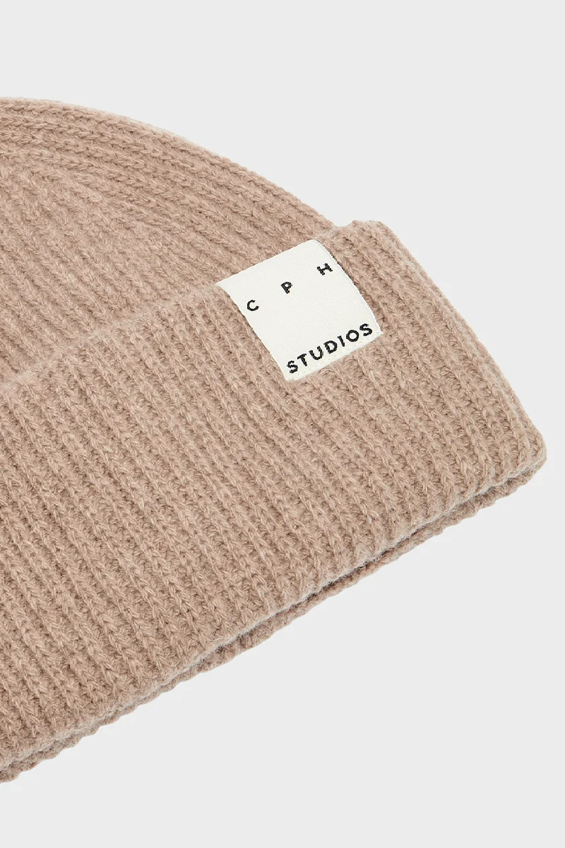 Copenhagen Studios CPH Beanie 3 wool mix - beige - Image 2