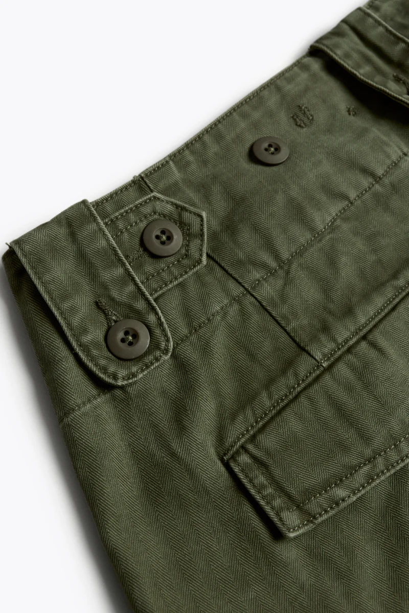 DENHAM S03 Utility Pant HBT - green - Image 2