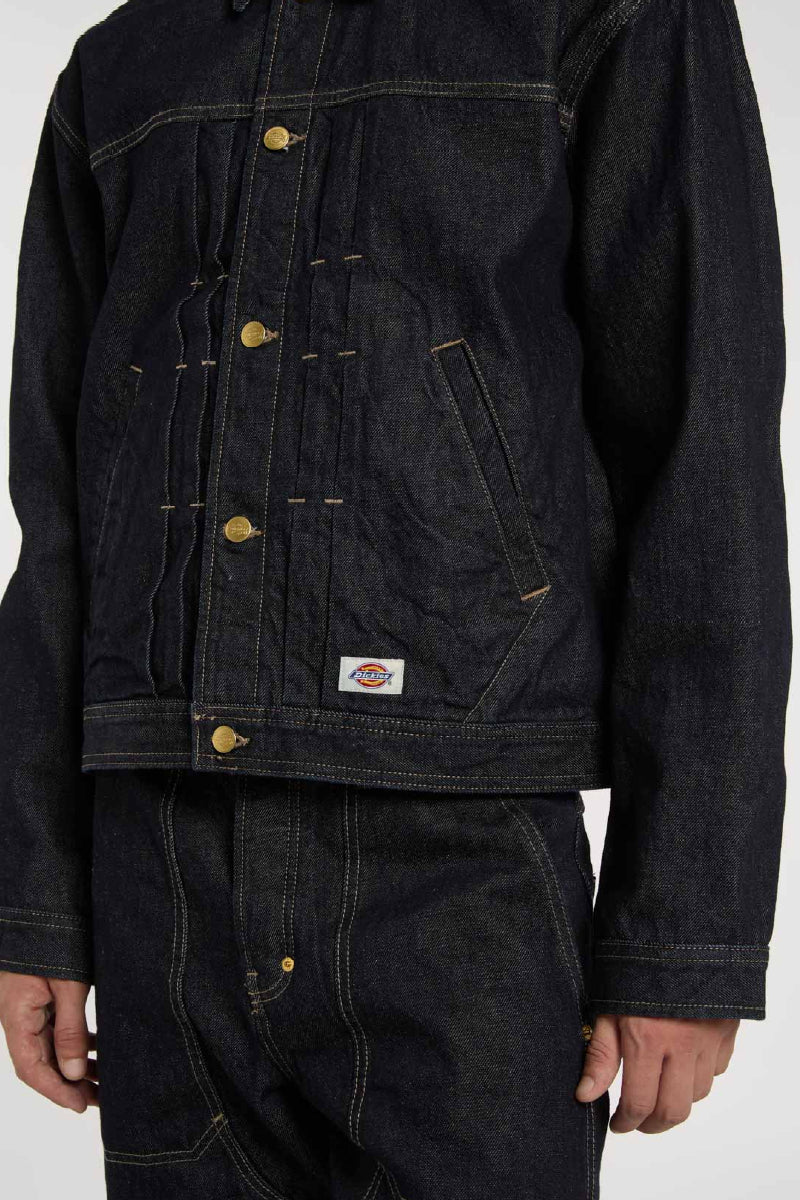 Dickies Selvedge Pleated Denim Jacket - raw - Image 3