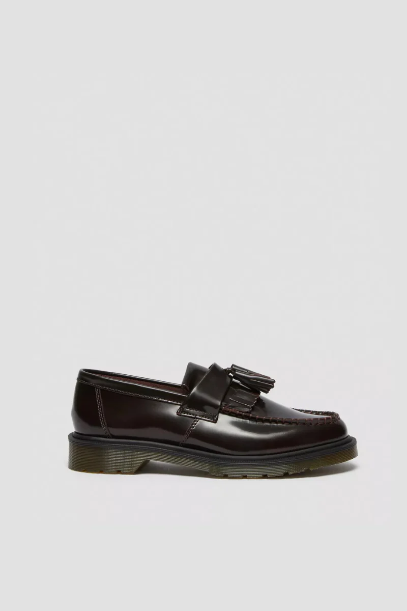 Dr. Martens Adrian Tassel Loafer - cherry red arcadia