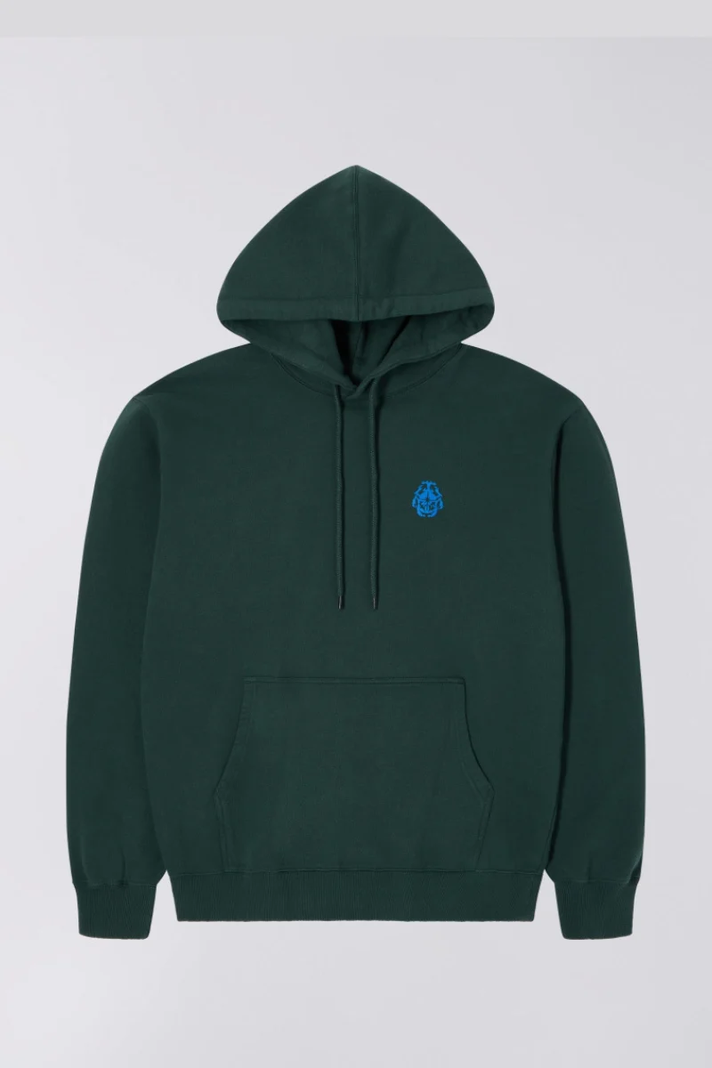 Edwin Beetle Hoodie Sweat - green gables