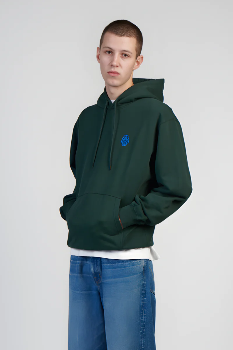 Edwin Beetle Hoodie Sweat - green gables - Image 2