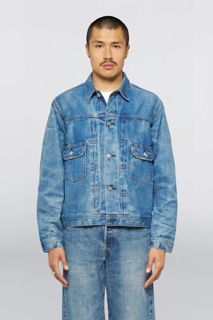 Edwin Denim Jacket - blue light used