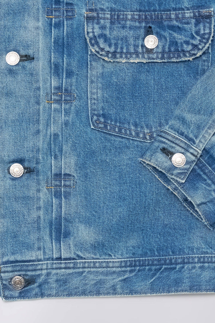 Edwin Denim Jacket - blue light used - Image 6