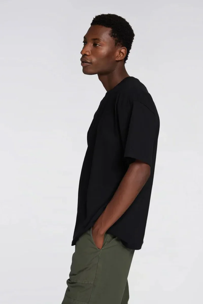 Edwin Oversize Basic TS Single Jersey - black - Image 3