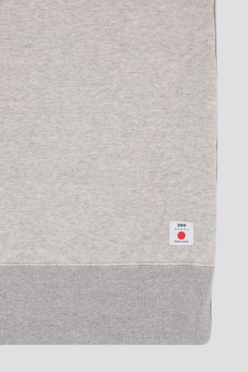 Edwin Raglan Sleeve Crewneck - grey - Image 3