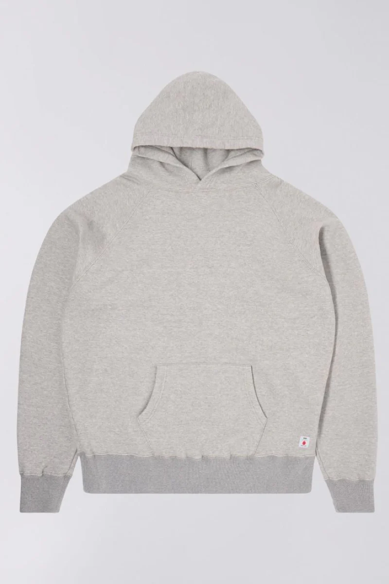 Edwin Raglan Sleeve Hood - Made in Japan - grey