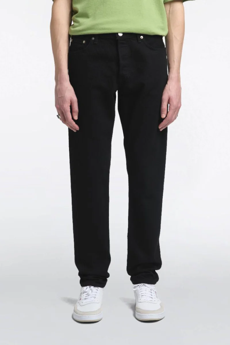 Edwin Regular Tapered miesten farkut - black unwashed