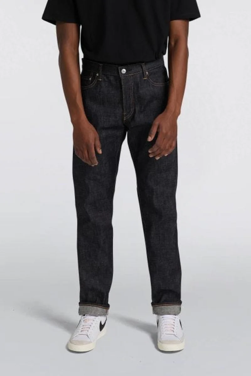 Edwin Regular Tapered miesten farkut - Blue Unwashed Rainbow Selvage - Image 10