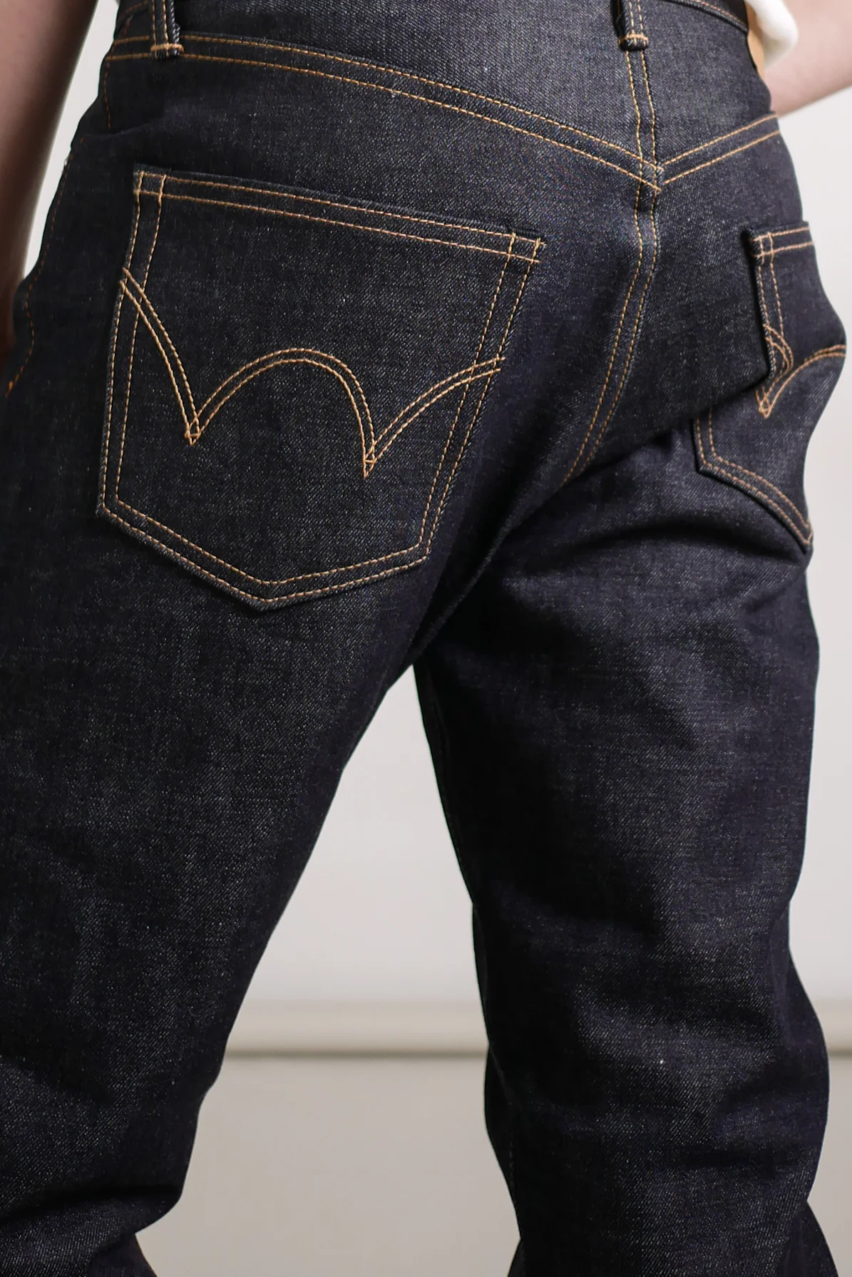 Edwin Regular Tapered miesten farkut - Blue Unwashed Rainbow Selvage - Image 8