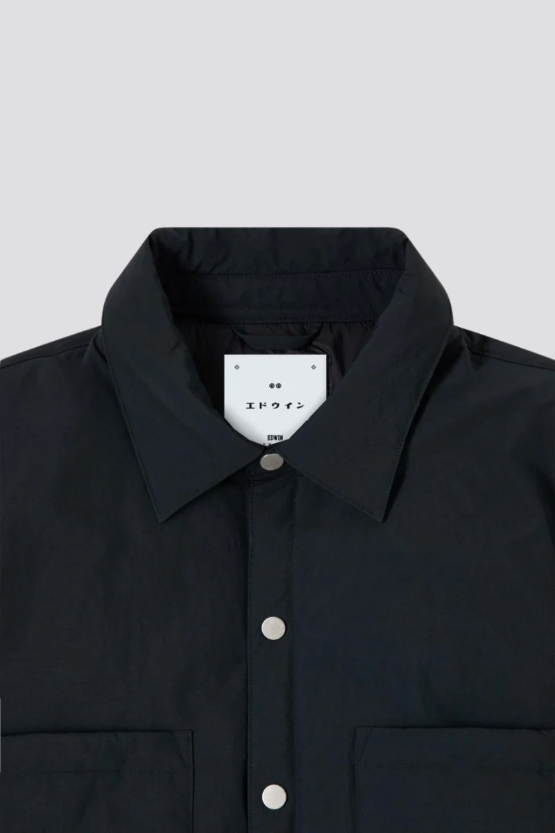 Edwin Sphere Padded Overshirt - black - Image 4