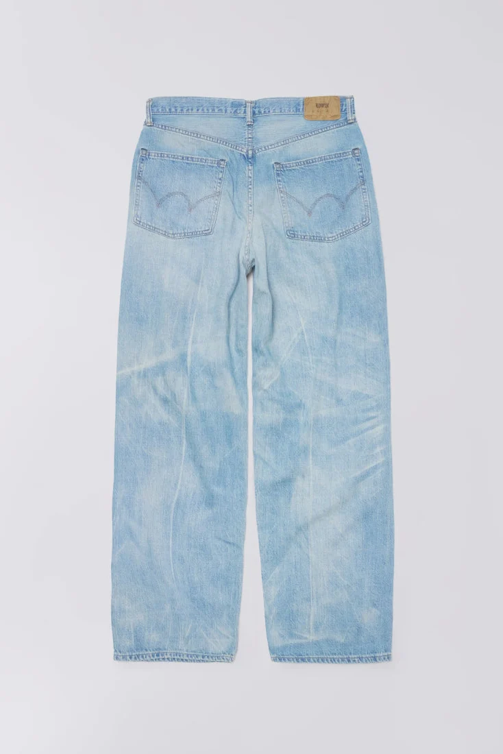 Edwin Wide Pant jeans - blue super light used - Image 4
