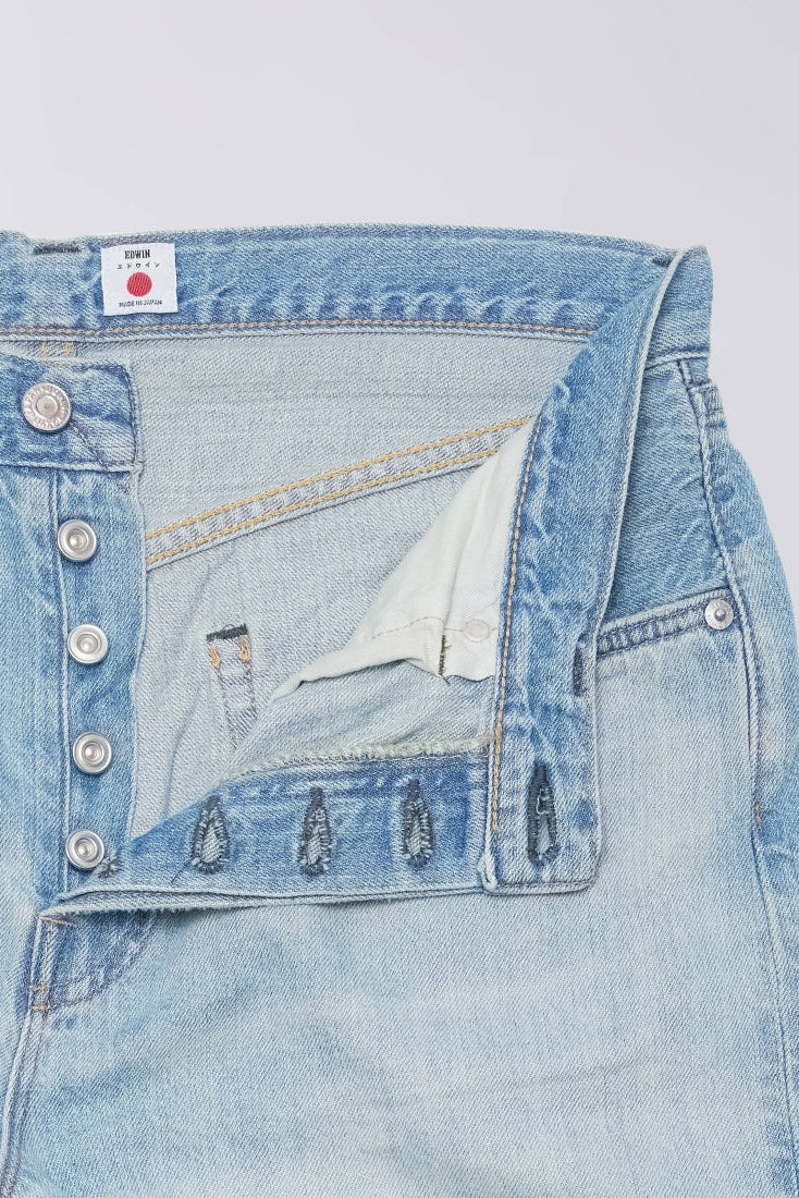 Edwin Wide Pant jeans - blue super light used - Image 7