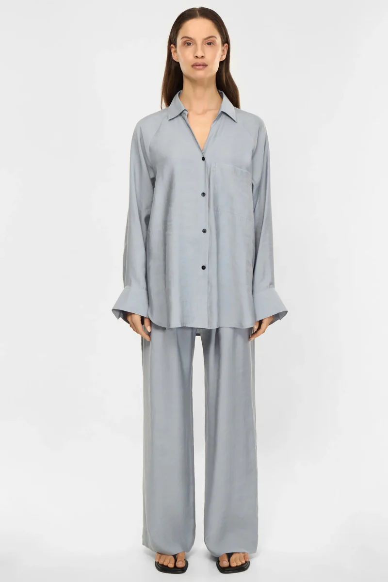 Elvine Milena blouse - stone blue - Image 7