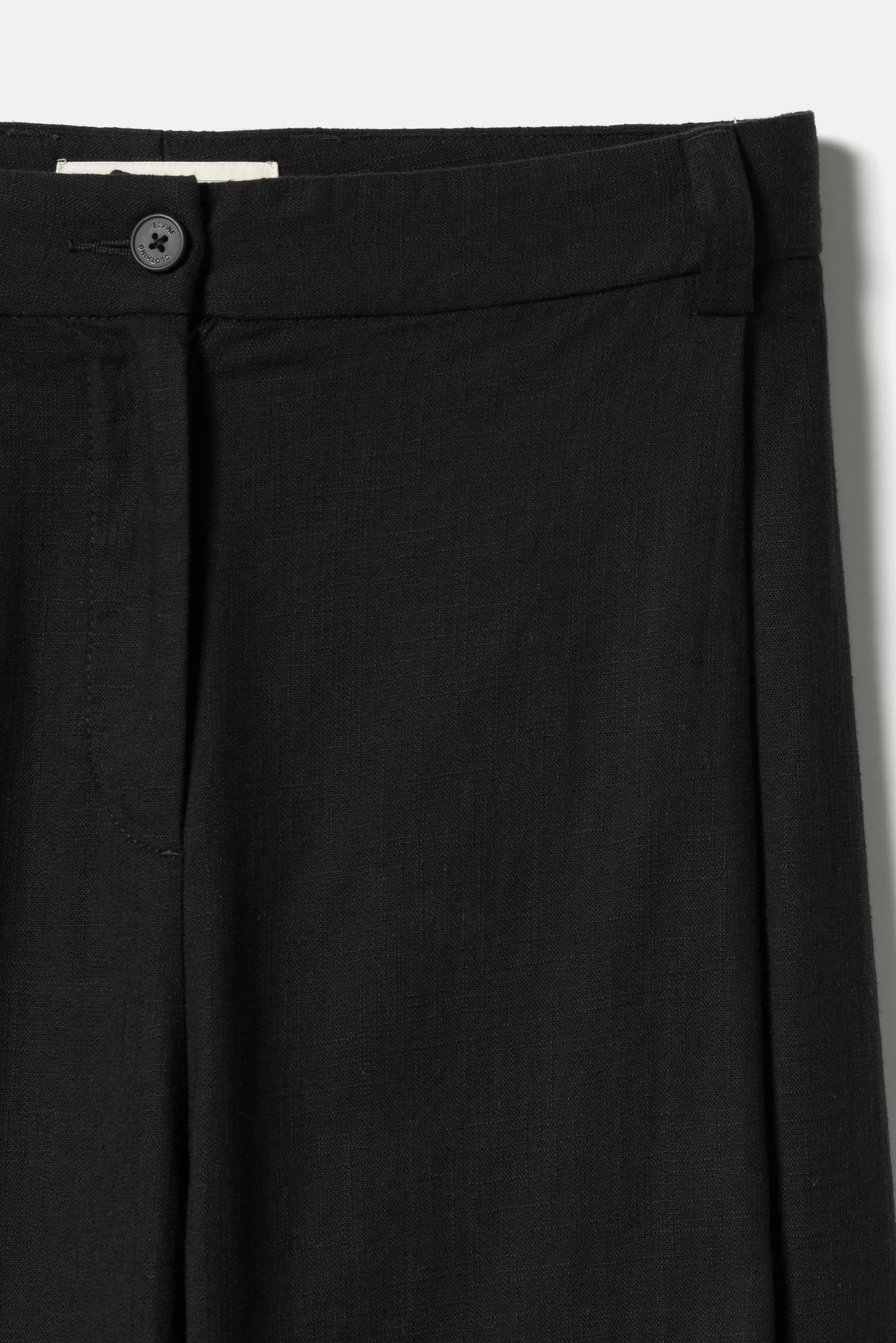 Elvine Sandi textured weave trousers - black - Image 6