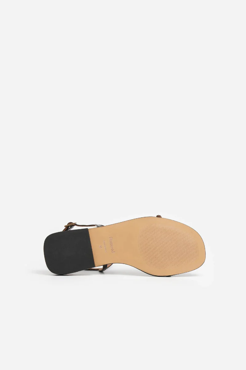 Flattered Alice leather - lizzard black - Image 3