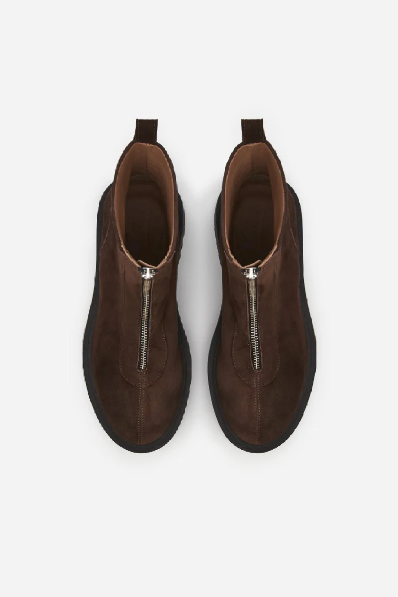 Flattered Alma - Brown Suede - Image 4
