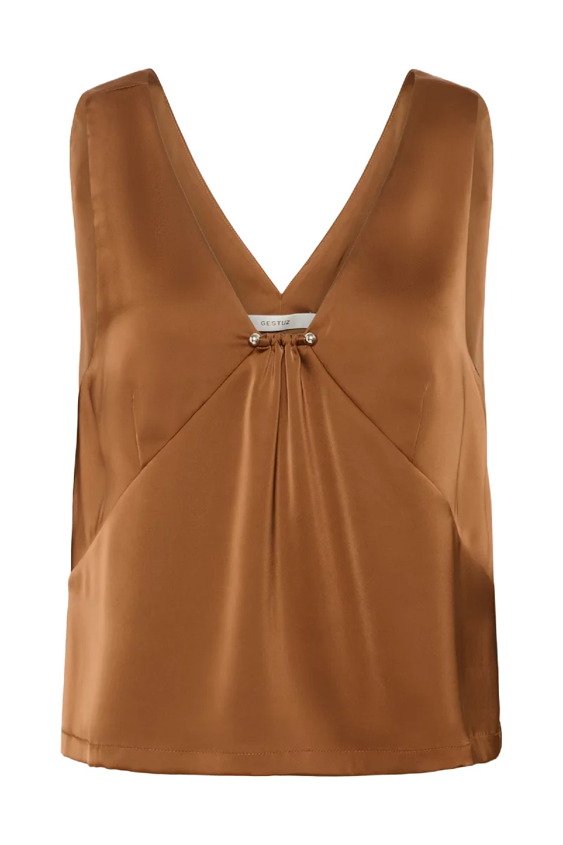 Gestuz GZjessie top - sorrel horse - Image 5